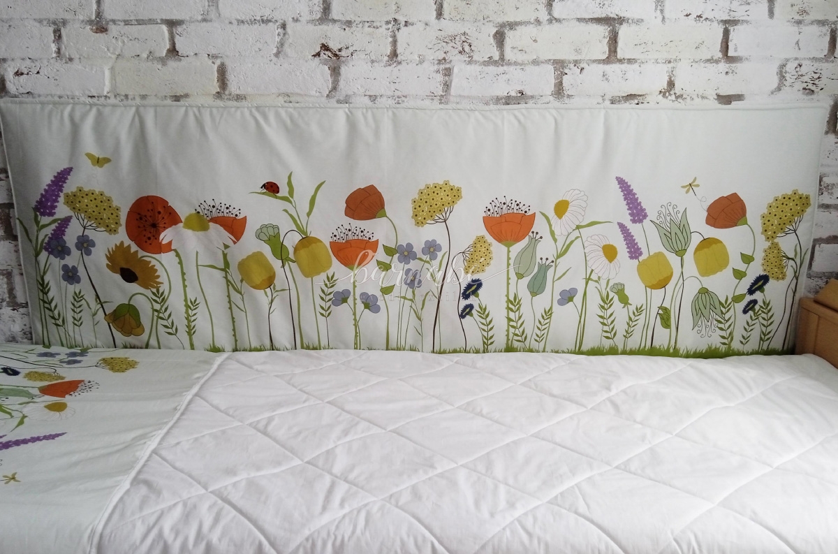 Virágos kert falvédő